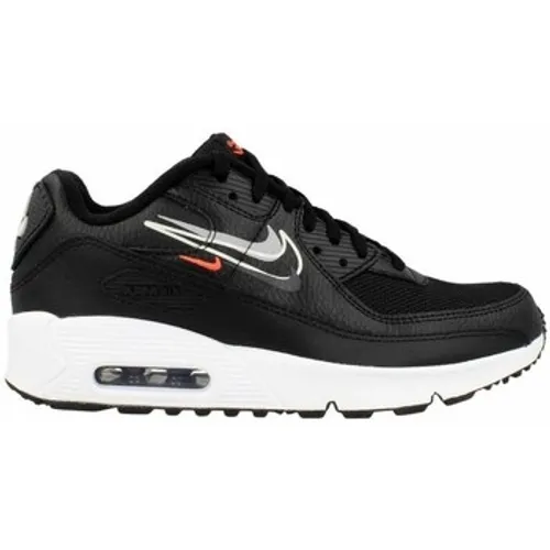 Nike  Air Max 90  boys's Children's Shoes (Trainers) in Black