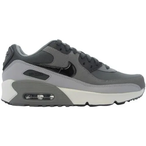 Nike  Air Max 90  boys's Children's Shoes (Trainers) in Grey