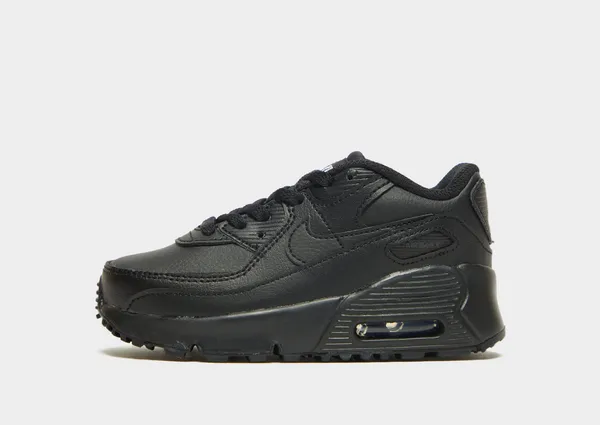 Nike Air Max 90 Leather Infant - Black