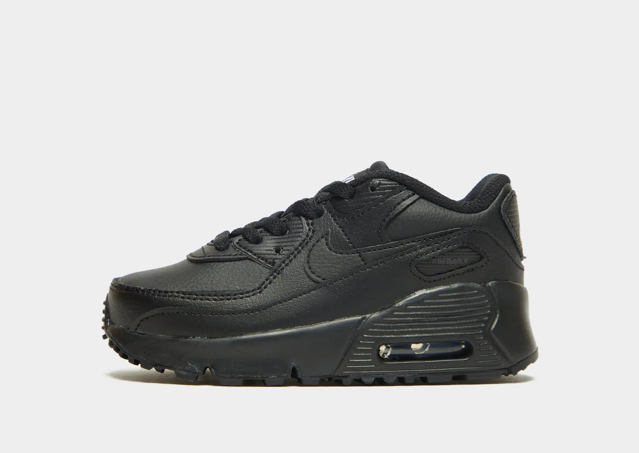 Nike Air Max 90 Leather Infant - Black