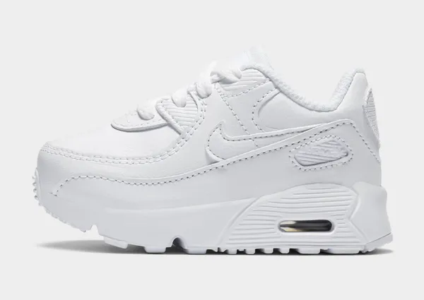 Nike Air Max 90 Leather Infant - White - Womens