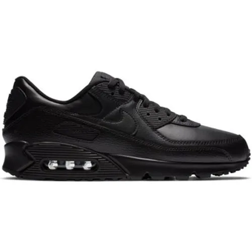 Nike  Air Max 90 Leather  men's Shoes (Trainers) in Black