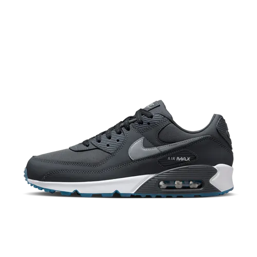 Nike Air Max 90 Men's Shoes - Grey - Leather