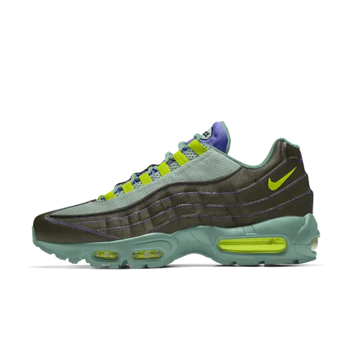 Nike Air Max 95 By You Custom Men's Shoe - Green - Leather