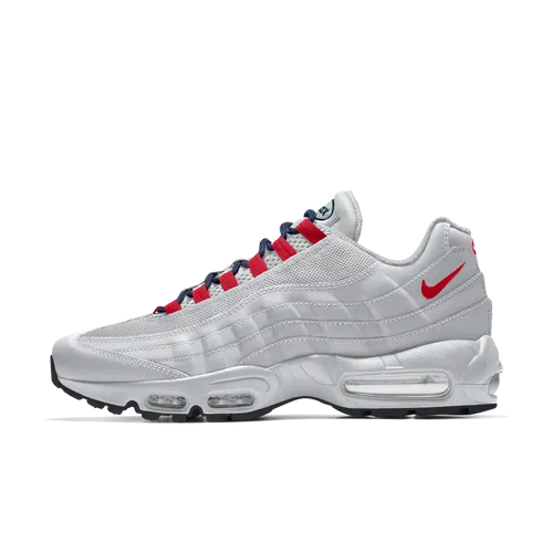 Nike Air Max 95 By You Custom Women's Shoe - White - Leather