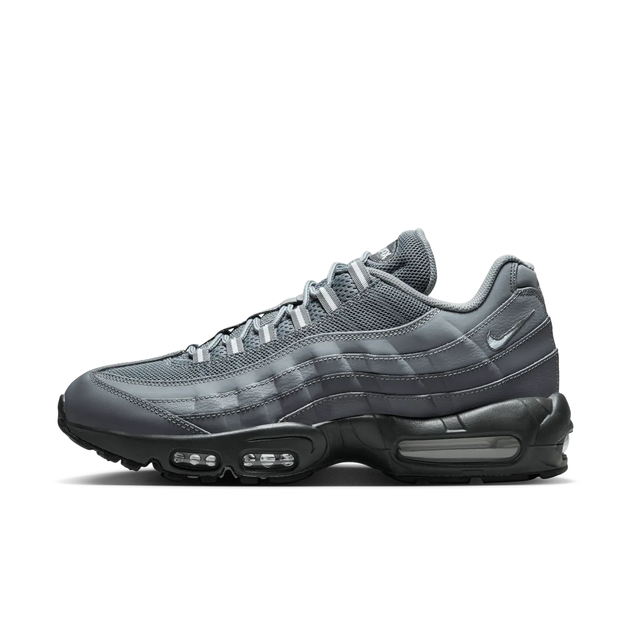 Nike Air Max 95 Men's Shoes - Grey - Leather