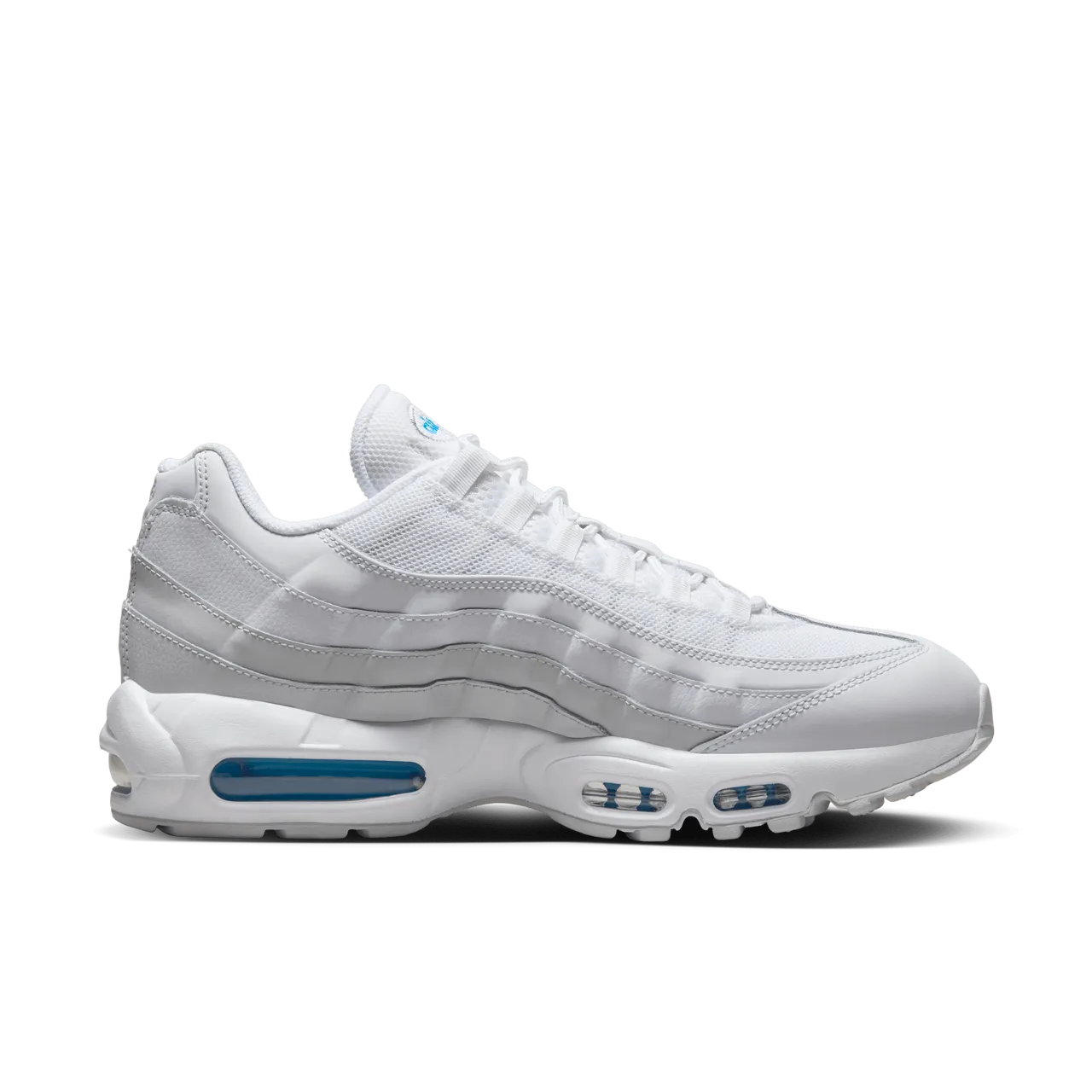 Nike Air Max 95 Men's Shoes - White - Leather