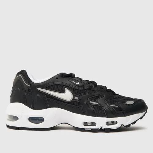 Nike Air Max 96 Trainers In Black & White