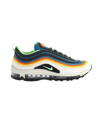 Nike Air Max 97 Lace-Up Multicolor Synthetic Mens Trainers CZ7868 300 - Multicolour