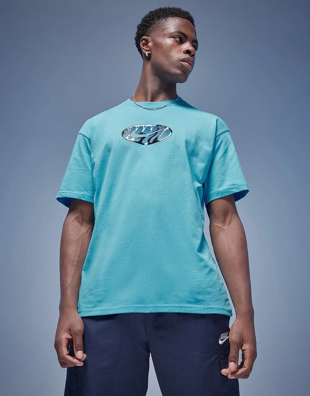 Nike Air Max Graphics T-Shirt - Baltic Blue - Mens