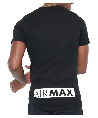 Nike Air Max Mens T Shirt Black Cotton