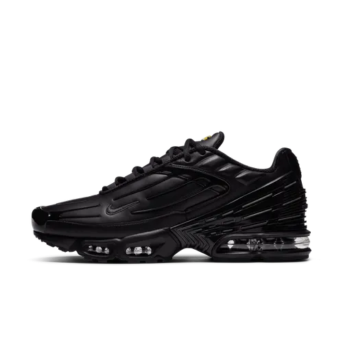 Nike Air Max Plus 3 Men's Shoes - Black - Leather