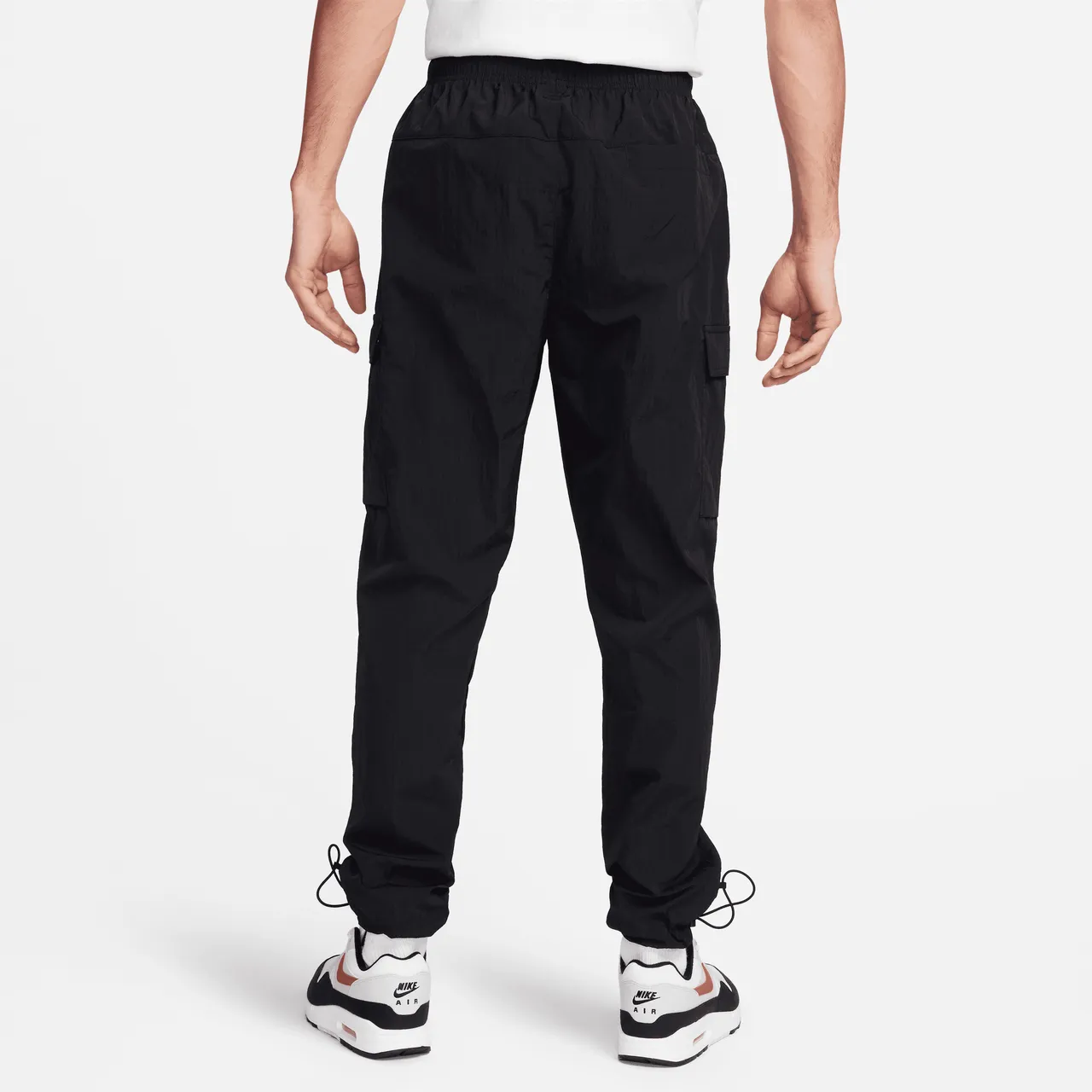 Nike Air Men's Lightweight Woven Trousers - Black - Polyester