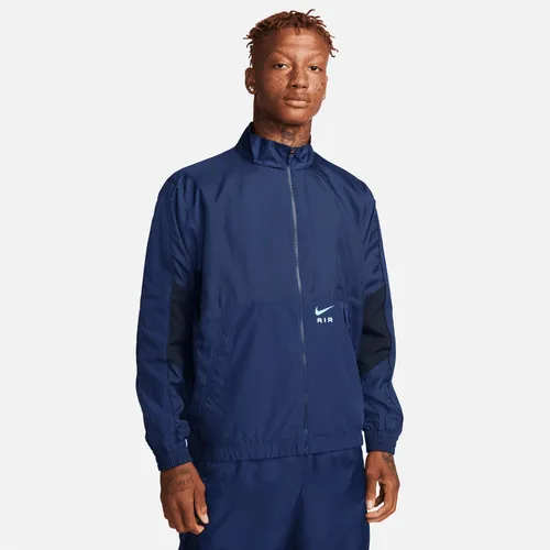 Nike Air Men's Woven Tracksuit Jacket - Blue - Polyester