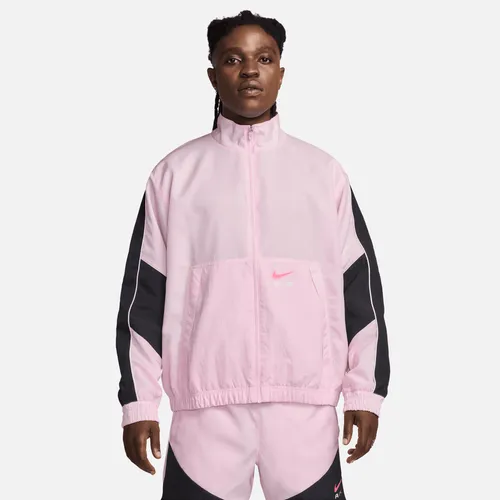 Nike Air Men's Woven Tracksuit Jacket - Pink - Polyester
