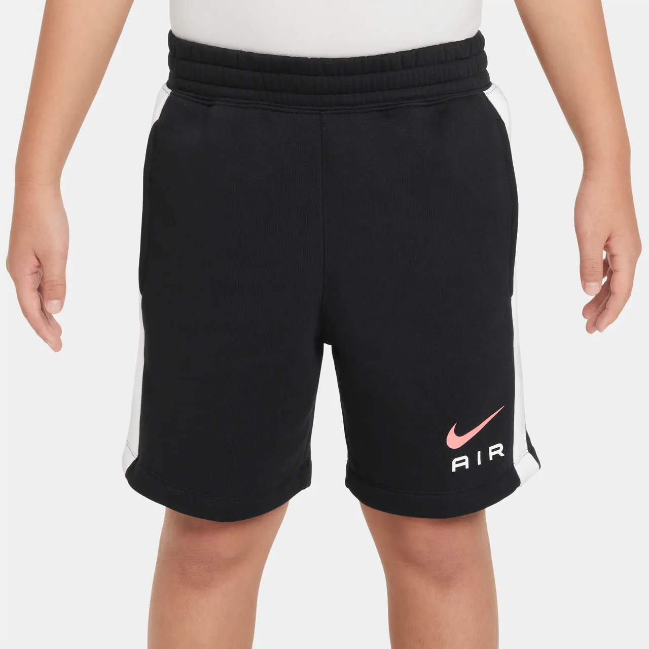 Nike Air Older Kids' (Boys') Fleece Shorts - Black - Polyester
