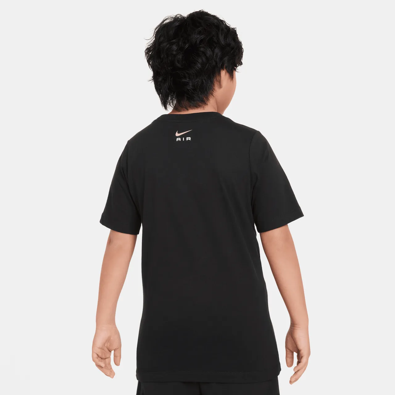 Nike Air Older Kids' (Boys') T-Shirt - Black - Cotton