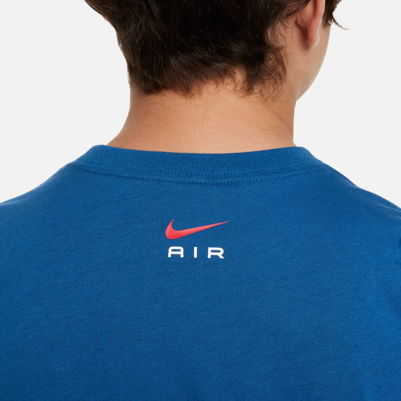 Nike Air Older Kids' (Boys') T-Shirt - Blue - Cotton
