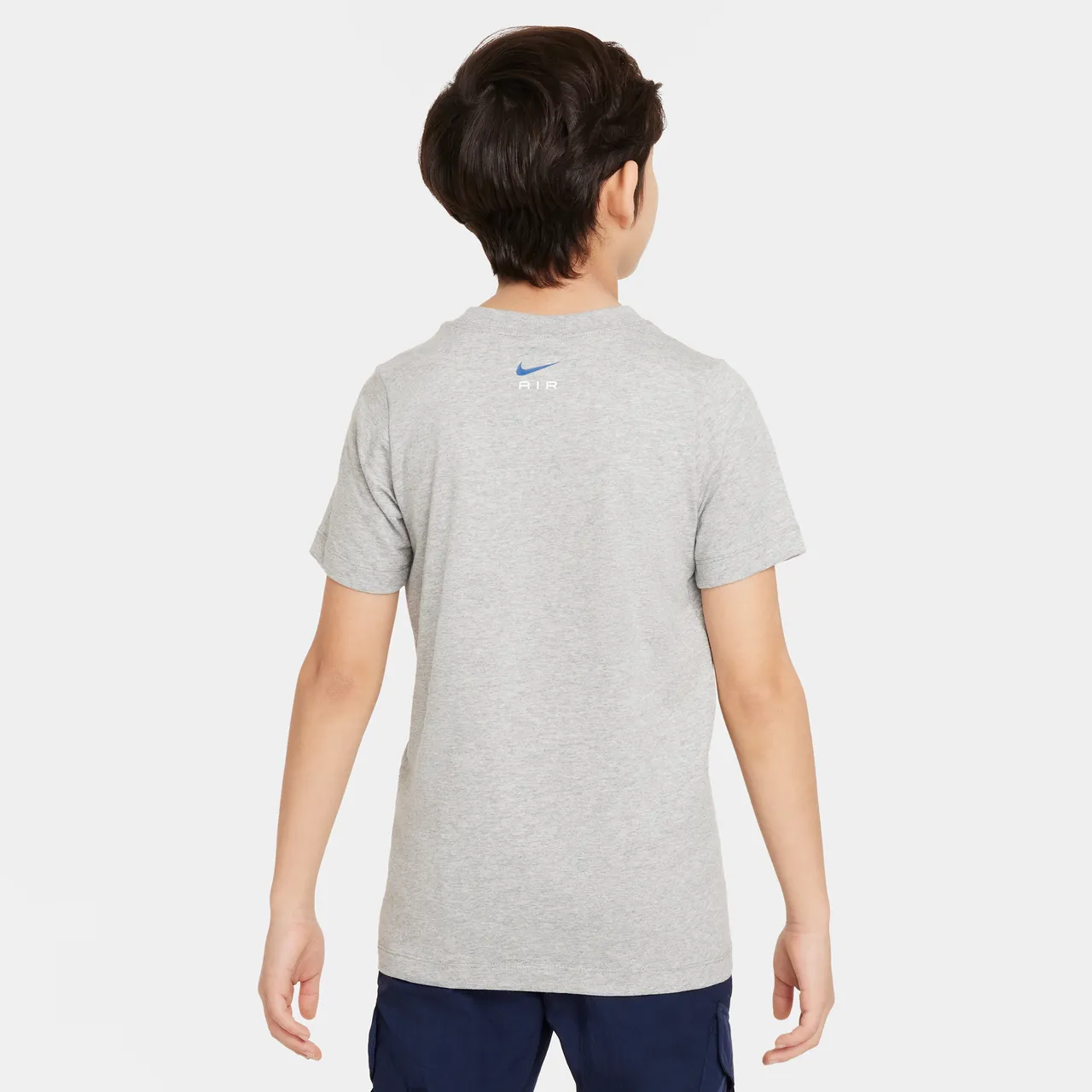 Nike Air Older Kids' (Boys') T-Shirt - Grey - Cotton