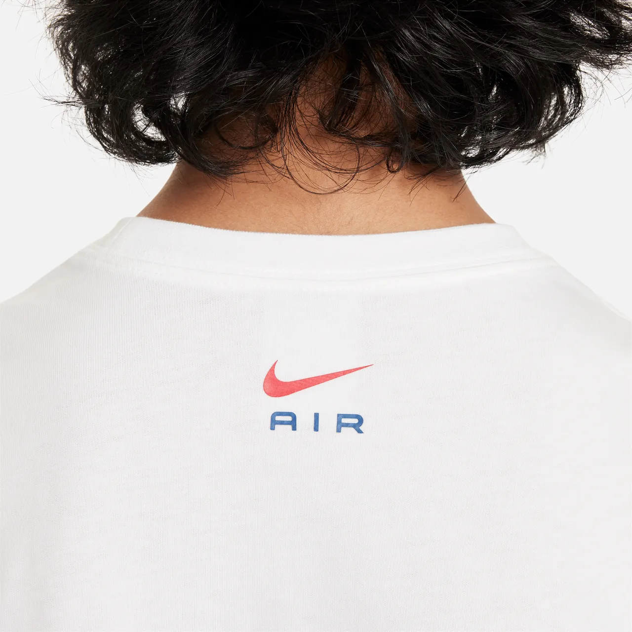 Nike Air Older Kids' (Boys') T-Shirt - White - Cotton
