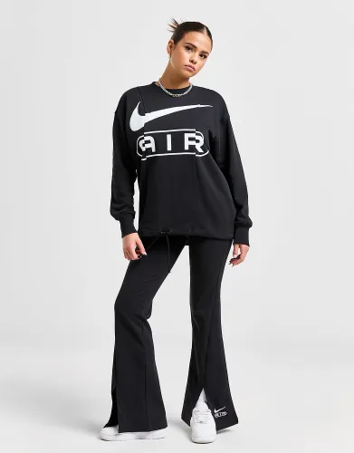 Nike Air Oversized Crew Sweatshirt - Black - Womens