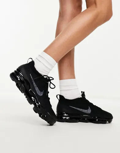 Nike Air Vapormax 2023 NN Flyknit trainers in black and anthracite grey