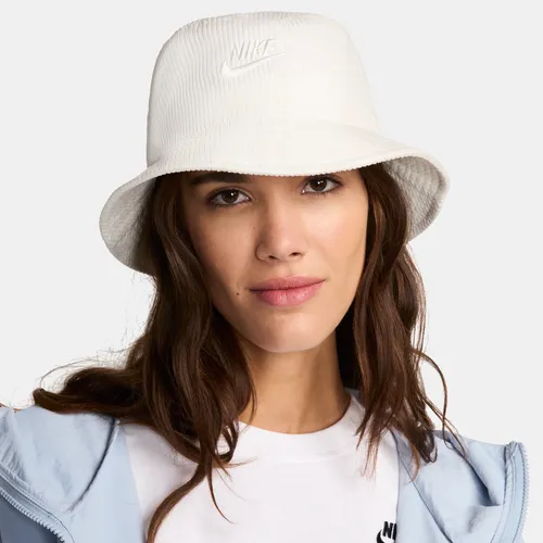 Nike Apex Corduroy Bucket Hat - White - Cotton