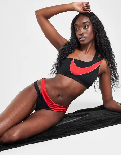 Nike Asymmetric Bikini Bottoms - Black - Womens
