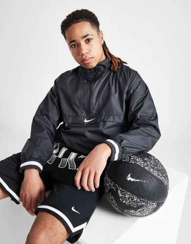 Nike Basketball Woven 1/4 Zip Jacket Junior - Black