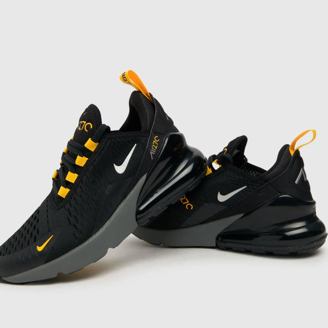 Nike Black & Gold air max 270 Youth Trainers