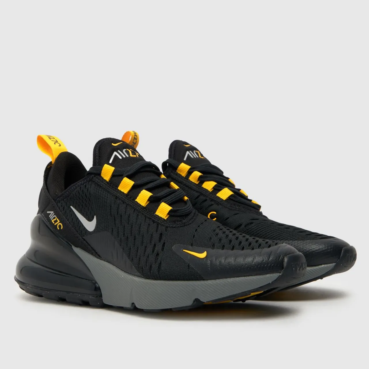 Nike Black & Gold air max 270 Youth Trainers