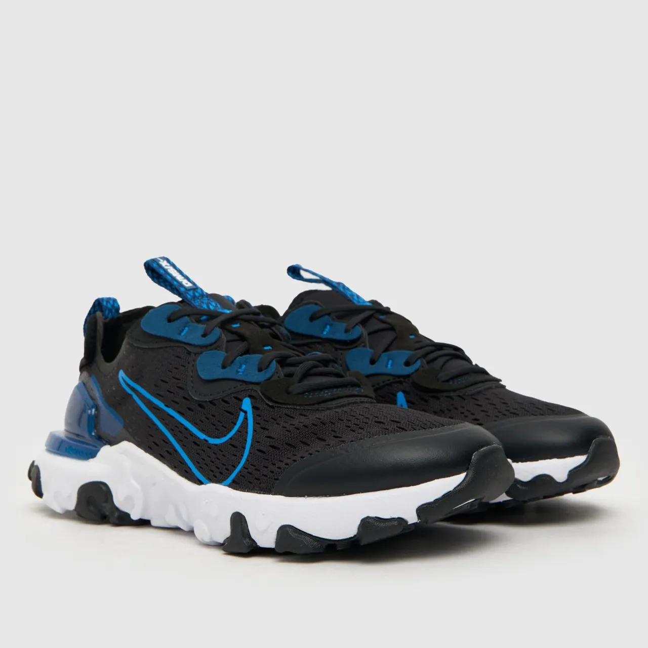 Nike Black React Vision Boys Youth Trainers