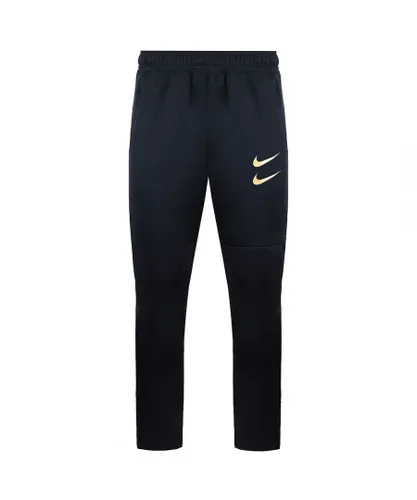 Nike Black Standard Fit Stretch Waist Mens Jogging Bottoms DC2591 010