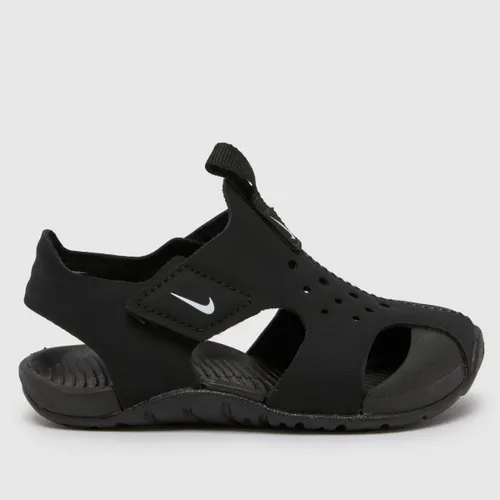 Nike Black Sunray Protect 2 Toddler Sandals