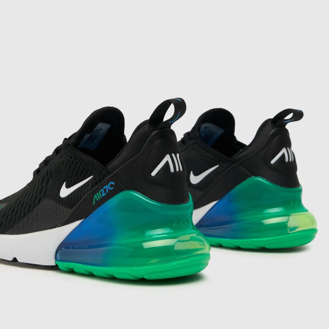 Nike Black & White Air Max 270 Youth Trainers
