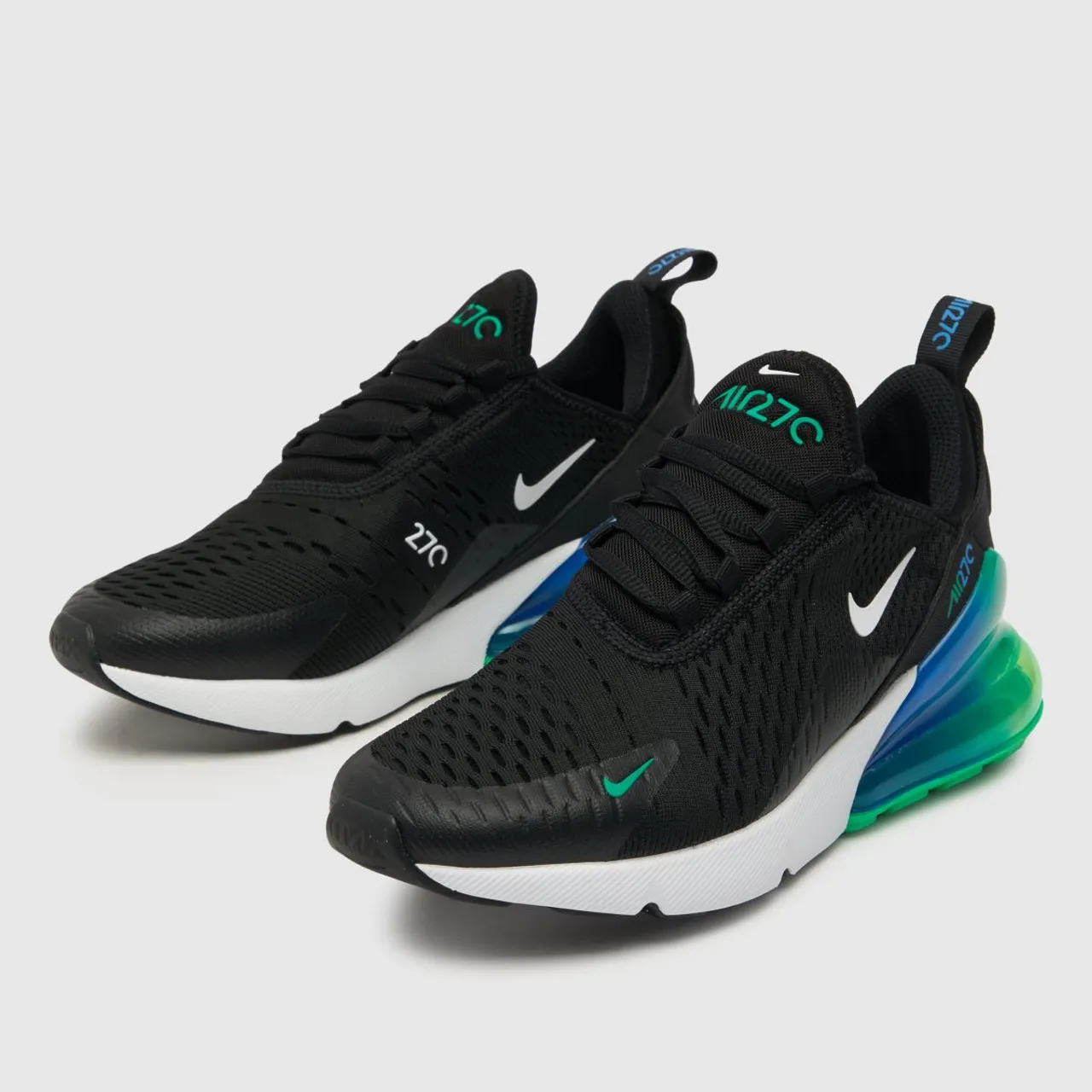 Nike Black & White Air Max 270 Youth Trainers