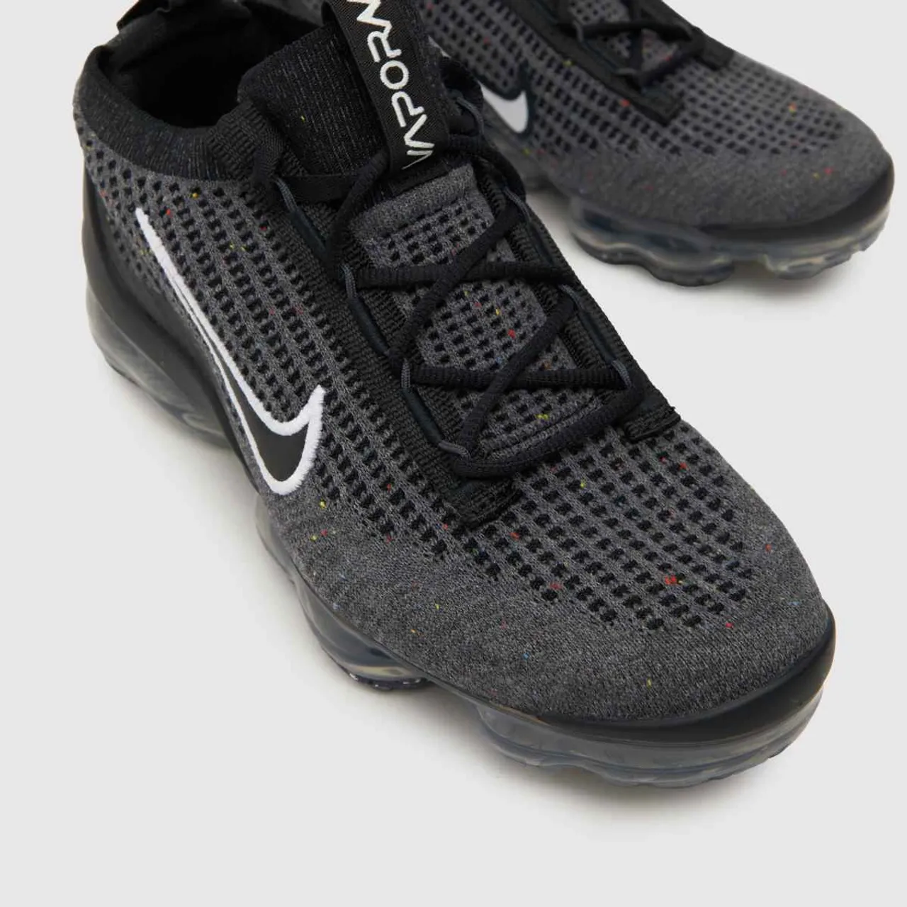 Nike Black & White Air Vapormax 2021 Fk Youth Trainers
