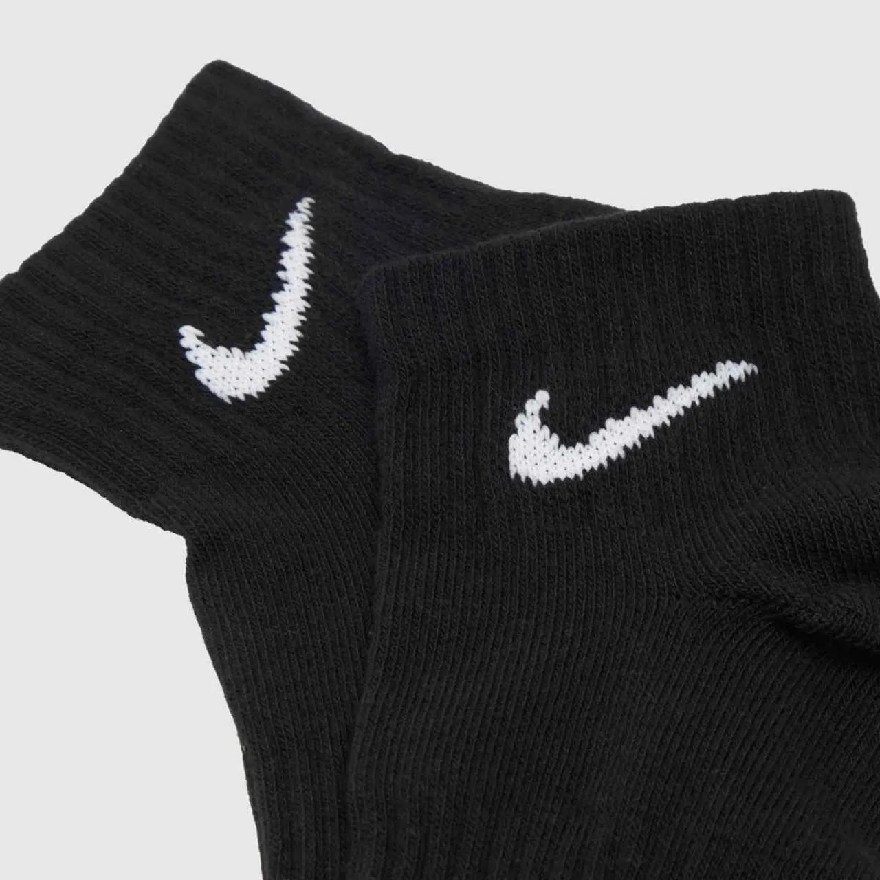 Nike Black & White Ankle Socks 3 Pack