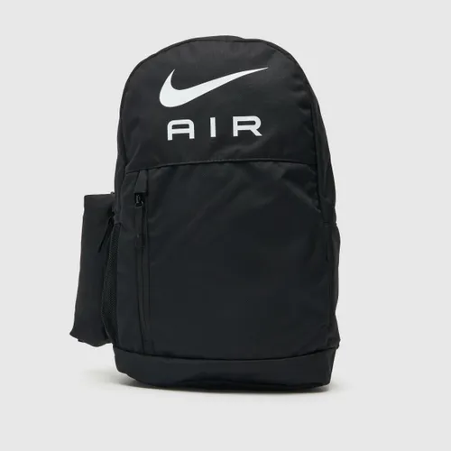 Nike Black & White Backpack With Pencil Case, Size: One Size