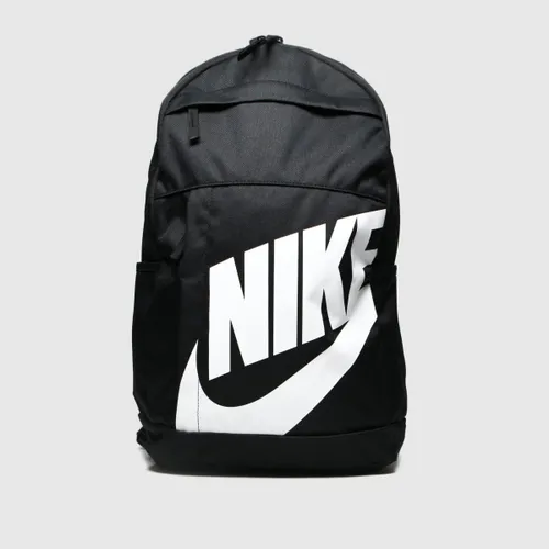 Nike Black & White Elemental Backpack, Size: One Size
