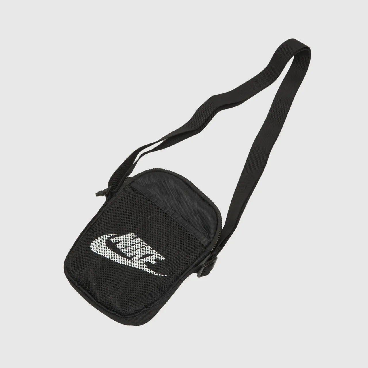 Nike Black & White Heritage Small Crossbody Bag, Size: One Size
