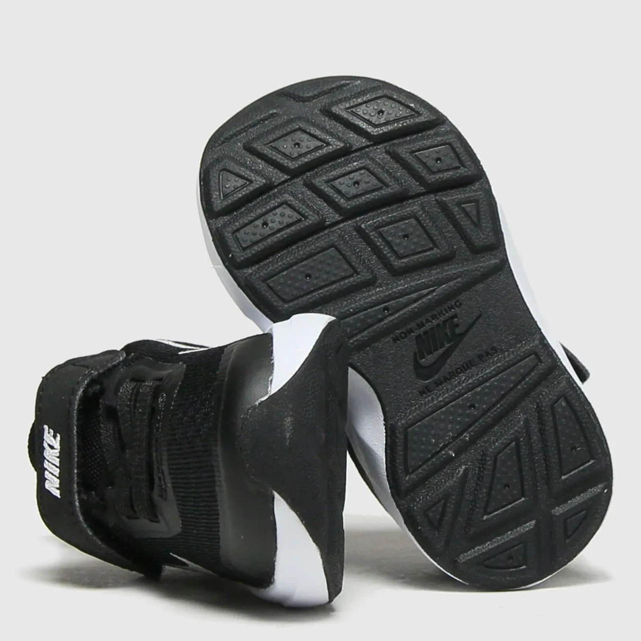 Nike Black & White Wearallday Toddler Trainers