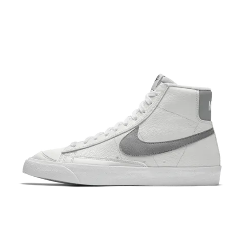 Nike Blazer Mid '77 By You Custom Men's Shoes - White - Leather