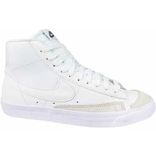 Nike  Blazer Mid 77 GS  boys's Children's Shoes (High-top Trainers) in White
