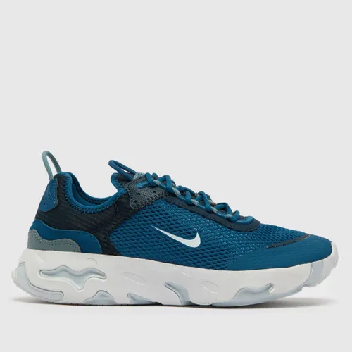 Nike Blue React Live Girls Youth Trainers