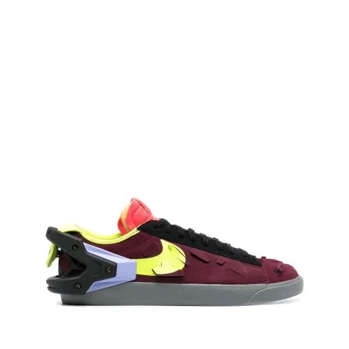 Nike , Bordeaux Low-Top Sneakers ,Red male, Sizes:
