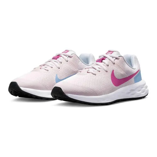 NIKE Boy's Nike Revolution 6 Sneaker Pearl Pink Cosmic
