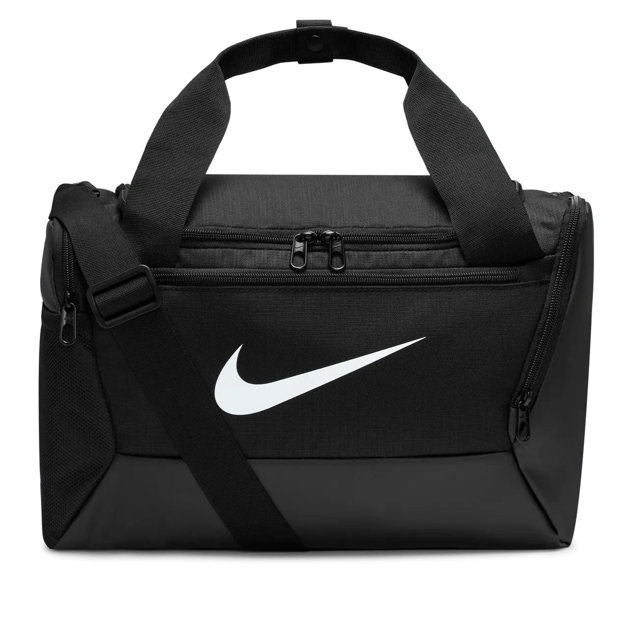 Nike Brasilia 9.5 Training Duffel Bag (Extra-Small, 25L) - Black - Polyester
