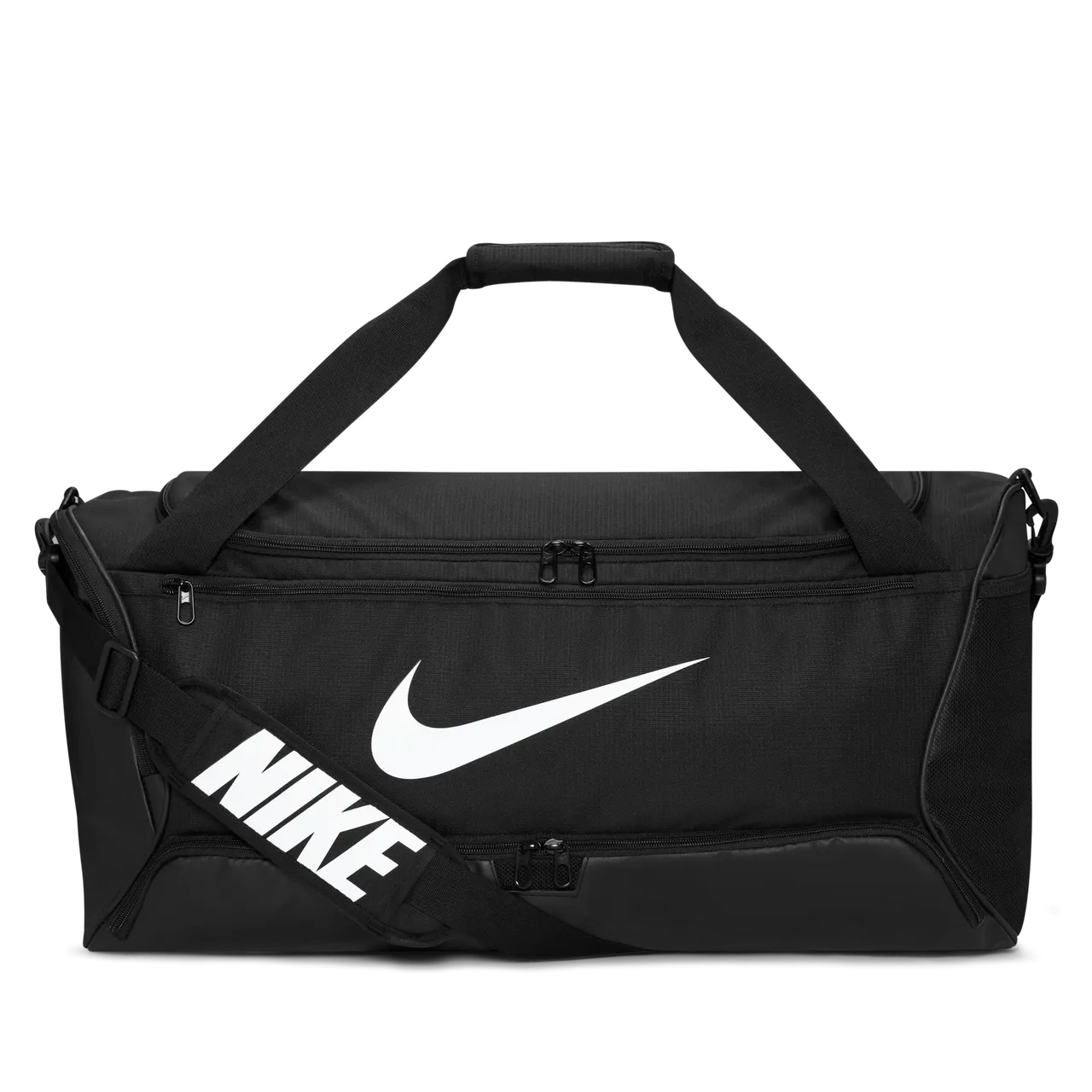 Nike Brasilia 9.5 Training Duffel Bag (Medium, 60L) - Black - Polyester