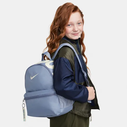 Nike Brasilia JDI Kids' Mini Backpack (11L) - Blue - Polyester